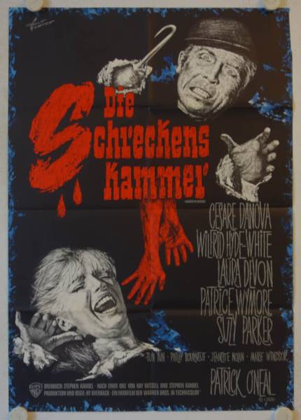 Chamber of Horrors original release german movie poster